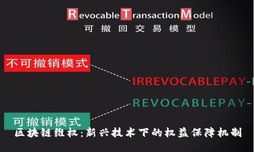 区块链维权：新兴技术下的权益保障机制