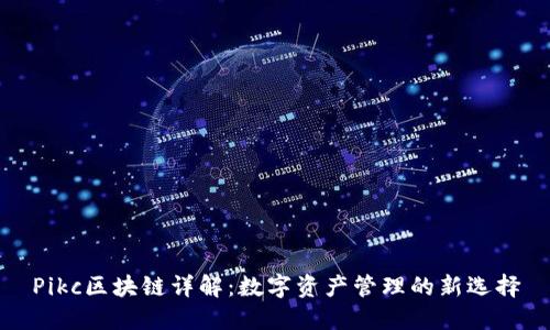 Pikc区块链详解：数字资产管理的新选择