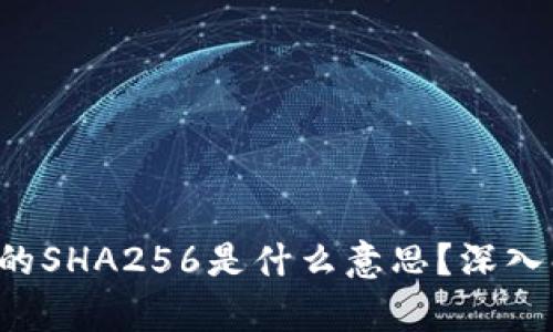  区块链中的SHA256是什么意思？深入解析与应用