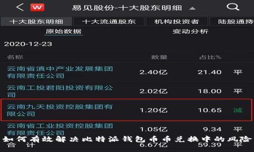 如何有效解决比特派钱包币币兑换中的风险