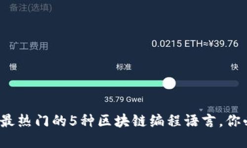 2023年最热门的5种区块链编程语言，你必须了解