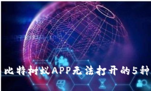解决比特树蚁APP无法打开的5种方法